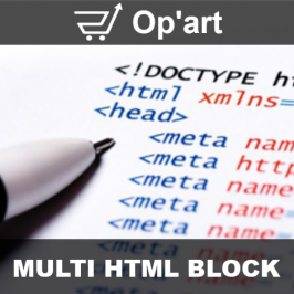 Prestashop html block