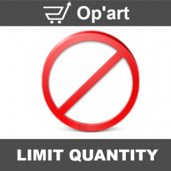Module limit quantity pour limiter les quantités par produit et/ou vendre en quantité multiple.