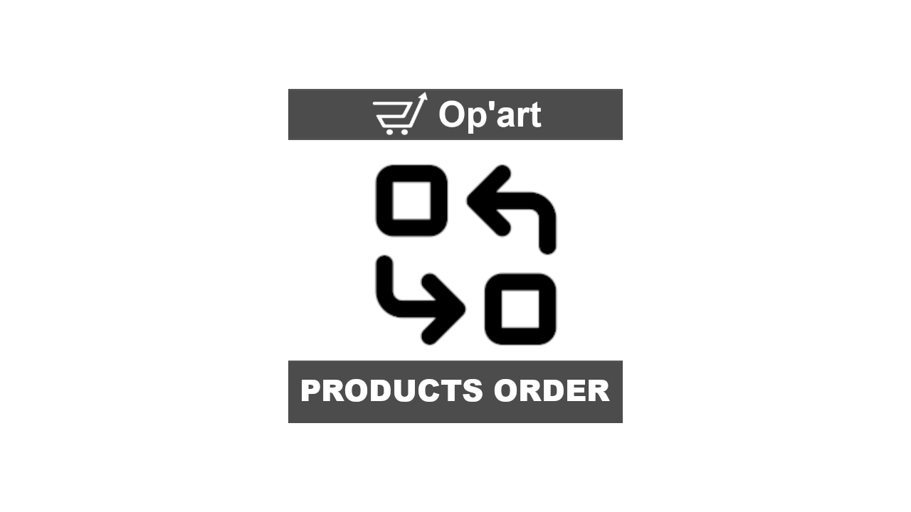 Module pour gérer l'ordre des produits dans l'admin de PrestaShop